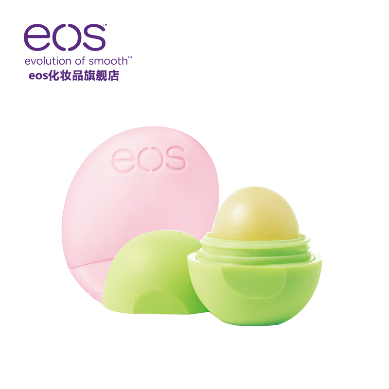 eos/伊欧诗金银花蜜瓜润唇球粉漾莓果护手霜滋润补水套装