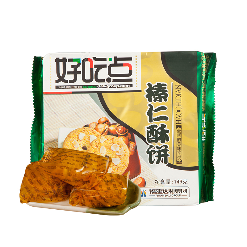 【天猫超市】达利园 好吃点 榛仁酥 146g/袋 传统糕点 小吃点心
