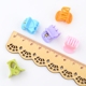 Kẹp tóc nhỏ kẹp tóc kẹp nón Hàn Quốc nhỏ kẹp tóc trên clip kẹp nơ bản to Phụ kiện tóc