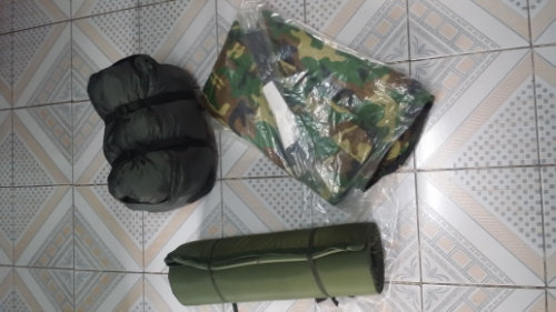  Whole set of 01 style warm area tent sleeping bag sleeping cushion 01 tent 01 sleeping bag 01 sleeping cushion