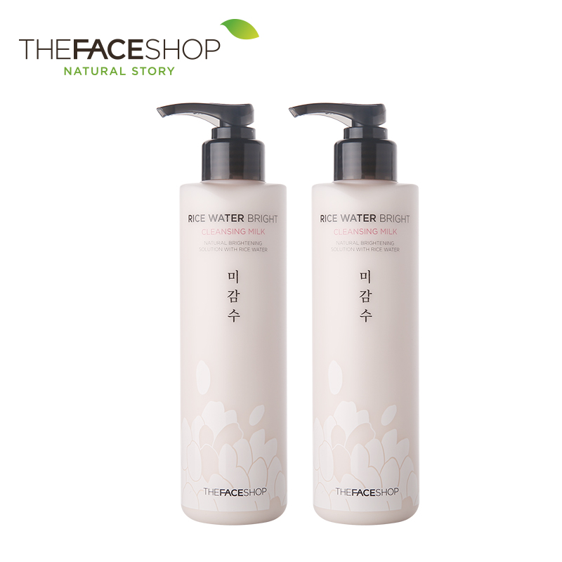 The Face Shop 大米卸妆乳2只装 深层清洁 补水保湿 脸部温和卸妆