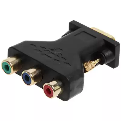 VGA TO RCA adapter VGA male TO 3RCA female converter VGA TO AV three-color difference line adapter