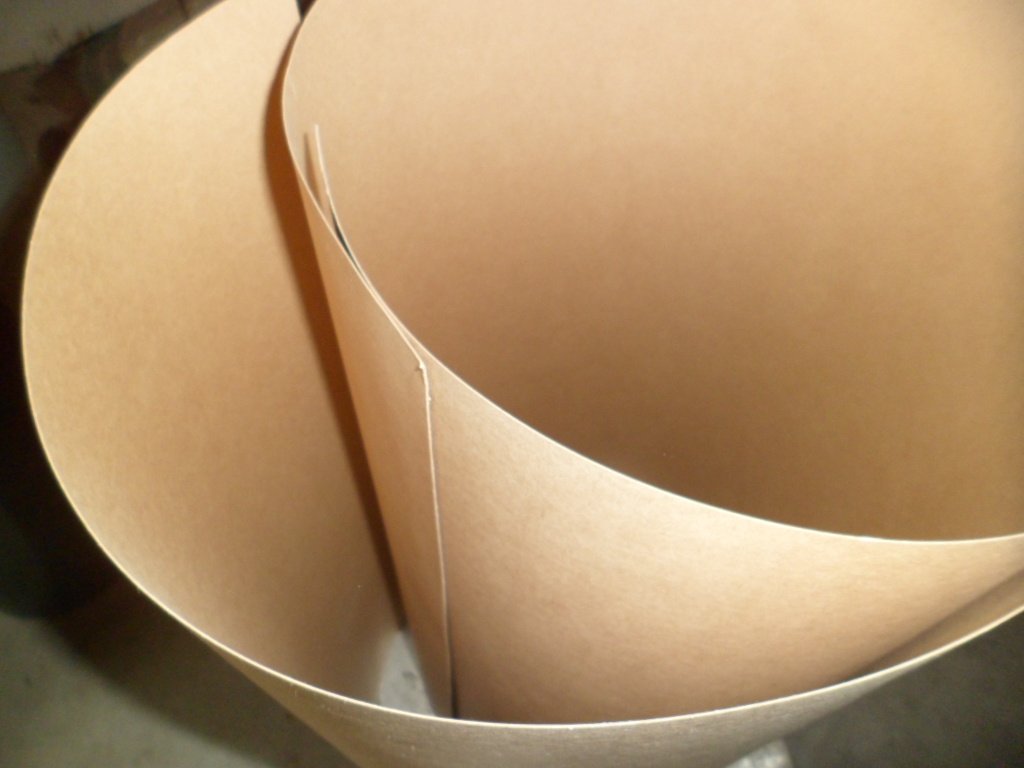 Yellow electrical cardboard elastic insulation paper kraft paper clothing template paper gasket paper electrical coil skeleton paper