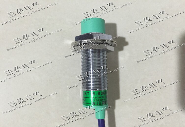 Zhejiang Feiling Inductance Type Proximity Switch ST18-836NA DC 36V third-tier normal open sensor