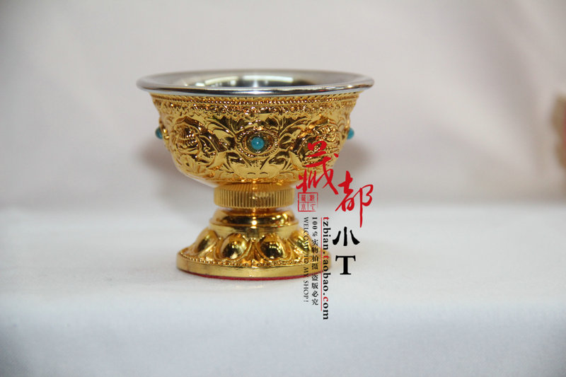 Large number high foot stainless steel liner alloy eight for a bowl eight for a water supply cup