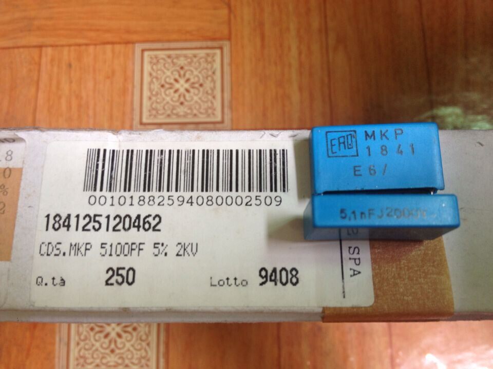 Imported original box ERO MKP 1841 Series 5100PF 5% 2000V foot distance 22mm