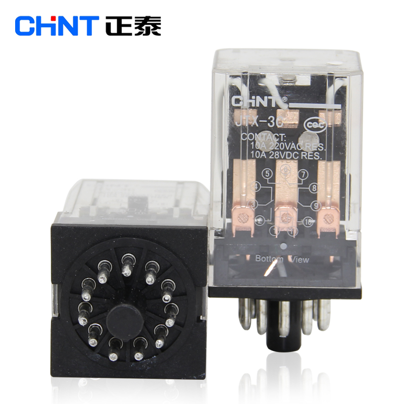 Zhengtai small high-power relay small electromagnetic relay JTX-3C DC24V