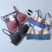 Đồ lót thể thao nữ học sinh nữ trung học áo ngực không có vành thu thập vest vest phần mỏng quấn ngực ống hàng đầu