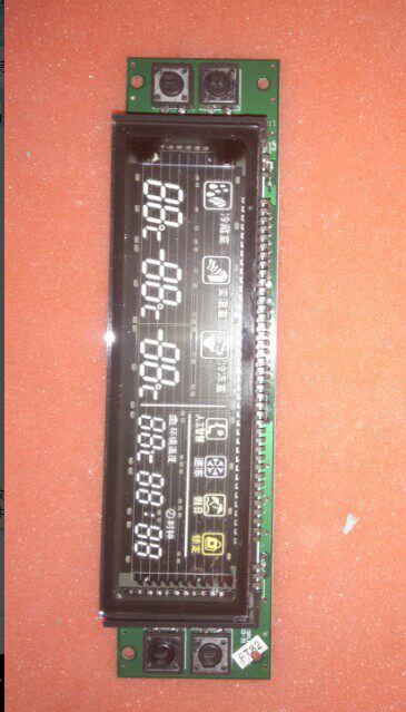 Haier Fridge Accessories BCD-208BSV Display Operating plate 0064000757 Operation Control Display Panel