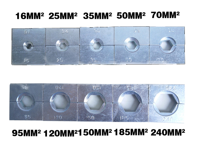 Hydraulic pressure crimping pliers YQK-240 YQK-300 die crimping pliers die 10-300mm hydraulic pliers universal