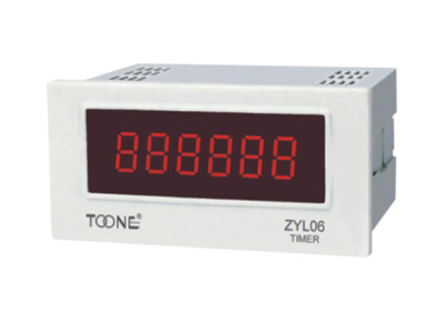 Shanghai Zhuoyi ZYL06-K electronic cumulative timer cumulative timer with control output AC220V DHC6J-L