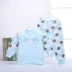 Quần áo trẻ em ở Nam Cực Bộ đồ lót cotton cho bé trai Quần áo mùa thu cho bé cộng với cotton để giữ ấm cho quần áo trẻ em - Quần áo lót Quần áo lót