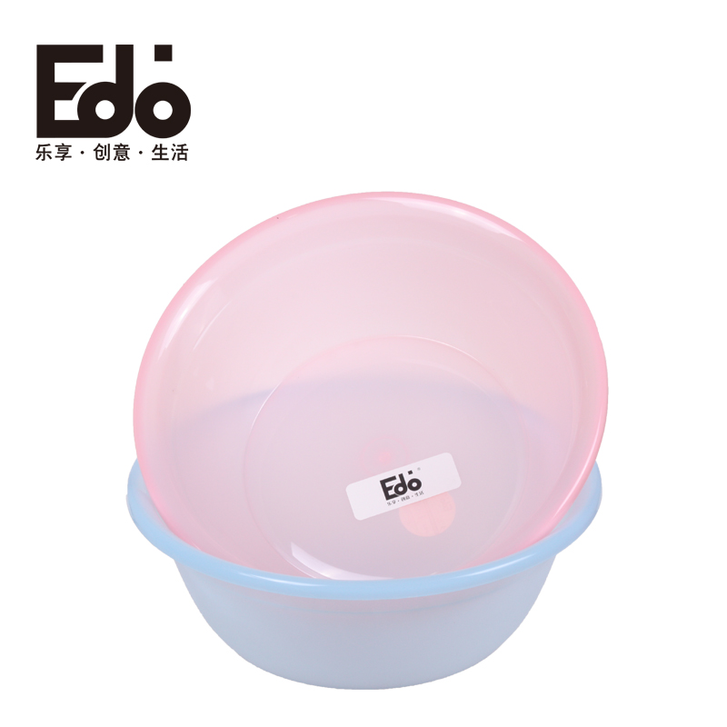 【天猫超市】EDO大号面盆洗脸盆泡洗脚盆足浴盆5007颜色随机