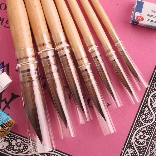 Импортная акварель, профессиональные мелки, художественный комплект для взрослых для школьников, пигментированная кисть для письма ручной работы, Германия, подходит для начинающих, ручная роспись