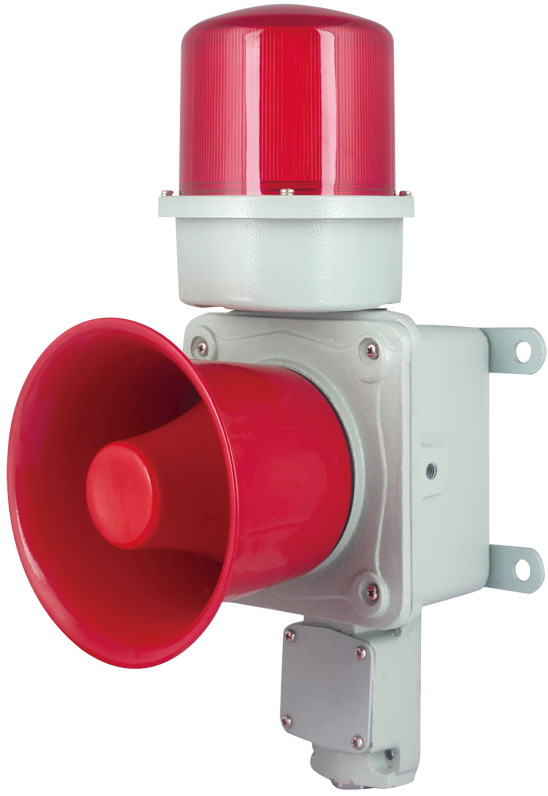 TLMDL High Power Heavy Load Cast Aluminum Marine Voice Sound And Light Siren Super Loud Alarm Signal Lamp Electric Flute