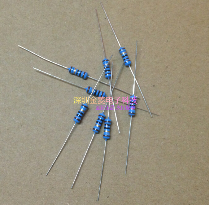 0 5W metal film resistor 1 2W 24R 5 color ring resistor accuracy 1% In-line resistor (200 only package)