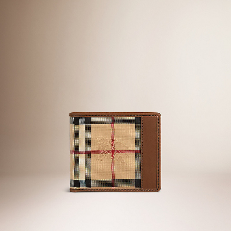 BURBERRY/博柏利Horseferry 格纹折叠式钱夹 39382001