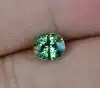 Natural color Brilliant yellow green fire sapphire Bare stone Brilliant full fire value to send a certificate special offer