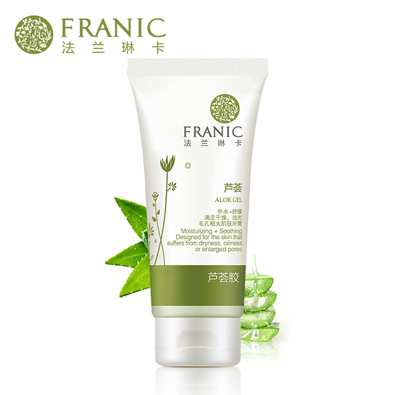 【天猫超市】法兰琳卡（FRANIC）补水保湿修复芦荟胶80g