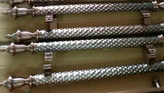 Double 11 hotel door shop glass door luxury handle office door handle round handle