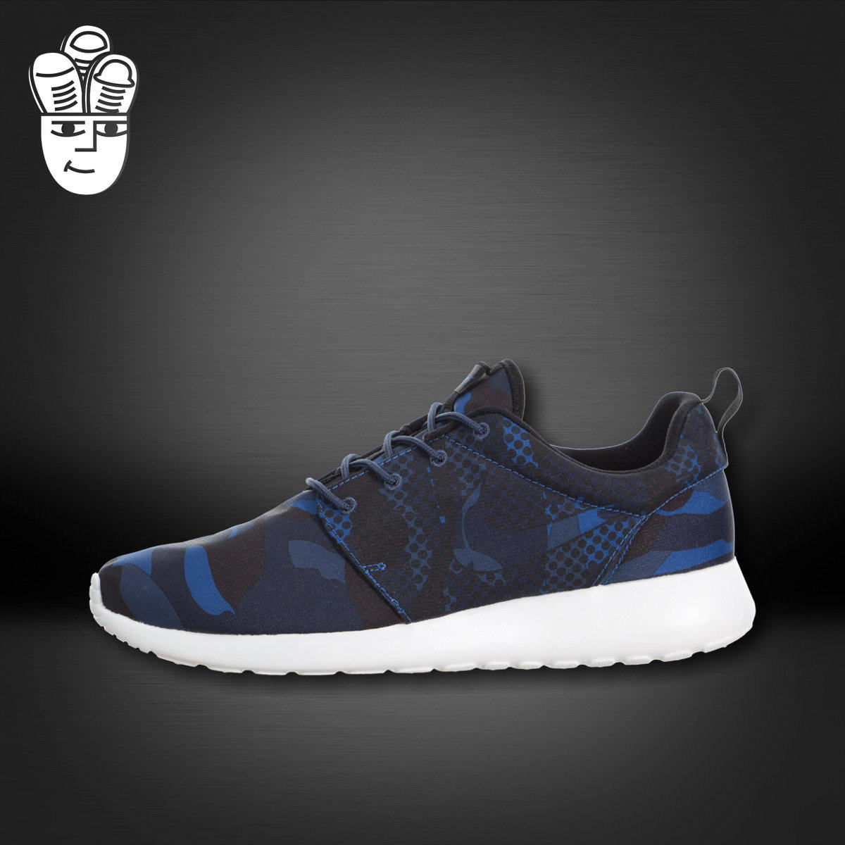 Nike Roshe Run Print 耐克时尚超轻跑鞋 男子运动休闲鞋 蓝迷彩