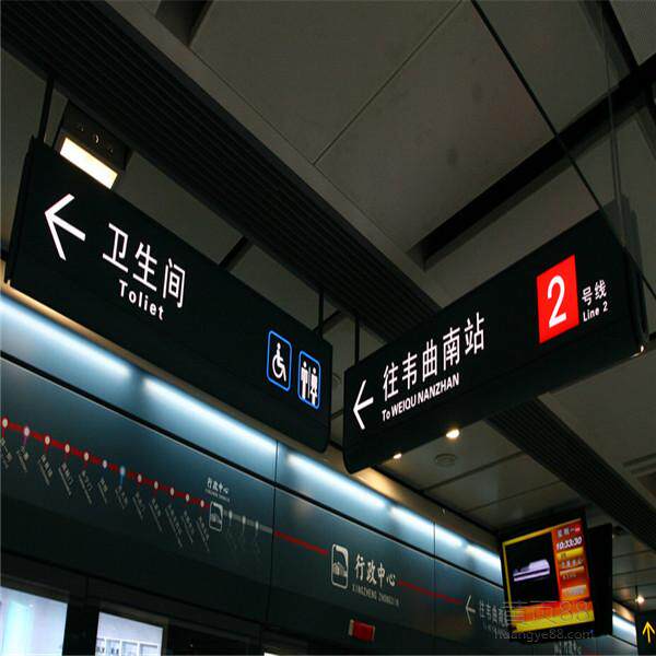 Points to Brand Spirit Fortress Supermarket Mall Hanging Signs Signs Promotional bar Guide Signs