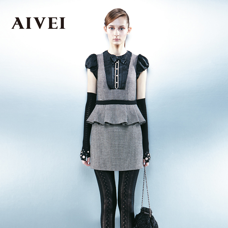 Aivei Ivy dress 14 autumn counter G7502702 tag price 2580