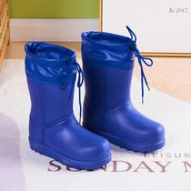 Anti-slip cotton* thickened cotton shoes flat-soled outdoor boots waterproof boots for women and men short plus velvet winter snow warm mid-length boots