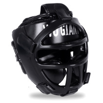 Training head and face protection gear actual combat headgear free fighting protection Sanda monkey helmet children and adults boxing
