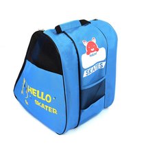 #Childrens back three-layer roller skating waterproof roller skating large capacity storage bag skate roller skates storage bag