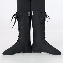 Yoga dance riding boots for men and women Mongolian Mongolian dance boots gymnastics shoes dance ethnic dance aerobics hidden boots}