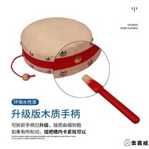 Rattle old-fashioned traditional Chinese style newborn infants boys and girls childrens wooden toys wooden rattle