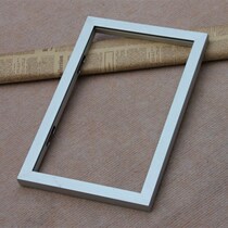 Cabinet door tea cabinet door bookcase door TV cabinet door H wine cabinet glass door custom-made aluminum frame door