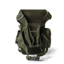 Waist and leg bag for men for cycling outdoor sports and fitness multifunctional leg fan waist bag motorcycle riding bag waterproof military function