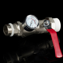 Tianyi Jinniu ppr floor heating valve filter valve water distributor valve N door pressure gauge valve 32 1 inch