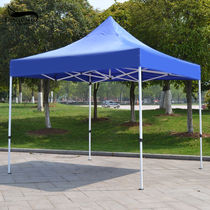Desert Fox outdoor thickened tent top cloth four-corner umbrella stall folding awning awning parking shed rain
