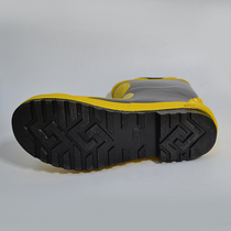 02 firefighting boots rubber boots fire-fighting protective boots emergency rescue boots with steel plates special combat boots fire-fighting boots
