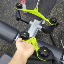 Commercial back-pull artifact adjustable rowing high pull-down handle gantry accessories clip chest training back fitness equipment