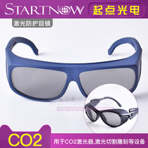 CO2 laser protective glasses engraving marking and cutting machine special eyepiece welding 10 6um wavelength protective glasses