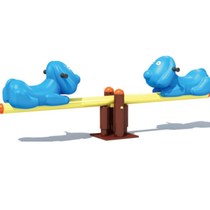 Kindergarten outdoor spring seesaw childrens double four-person seesaw park community seesaw direct sales