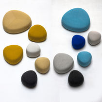 Clothing Store Multicoloured Pebble Fabric Sofa Piers Nordic Fashion Adult Creative Sitting Mound T Little Mound Rest Short