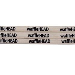 새 제품 WaffleHEAD 7mm 검정색 신발끈 60-180cm 빈티지 인쇄