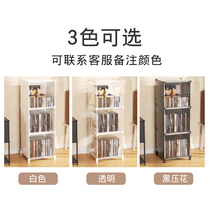 Vinyl record storage shelf complete set of retro CD gramophone cassette living room O dust-proof collection display disc storage