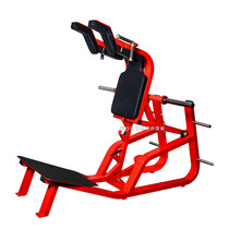 Gym commercial reverse hack squat machine w two-way squat hip and leg dual-purpose V-shaped squat training machine