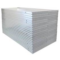 Rapid mechanism silica purification board color steel plate lightweight partition wall composite sandwich foam board insulation indoor insulation