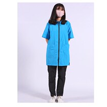 Sufa pet beautician work clothes waterproof antistatic non-stick H-hair cat and dog school and hospital special work clothes