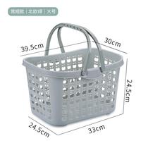 New style portable shopping basket for shopping at the market female I large wine small strawberry picking basket
