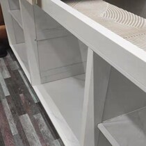 Extra thick brick sandwich b overall cabinet white aluminum alloy square tube complete set of accessories ceramic tile stove column sealing edge card