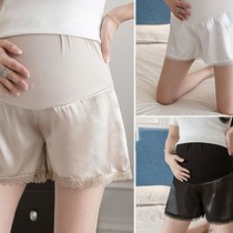 2-pack of radiation-proof maternity safety pants leggings summer thin anti-exposure pregnancy shorts outer pants