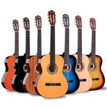 Guitare classique débutant garçons et filles enfants voyage 39 pouces guitare à cordes en nylon boîte électrique instrument de guitare